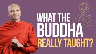 What the buddha really taught?  🙏🧘‍♂️ | Buddhism In English