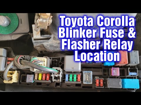 Turn Signal & Hazard Fuse, Flasher Relay Location On A 2003 2004 2005 ...