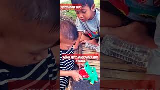 waduh kakak pupiz di gigit buaya...#shorts #buaya #shortsvideo #viral