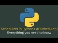 Python scheduler library | APS Scheduler | Schedule a task in Python tutorial - 1