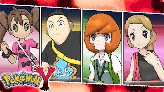 All Friend/Rival Battles | Pokemon X/Y