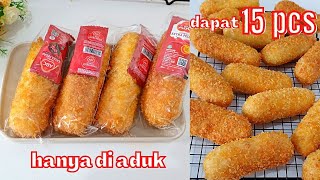 ROTI GORENG ISI SOSIS | IDE JUALAN MAKANAN KEKINIAN BISA TITIP WARUNG