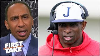 Stephen A. on Deion Sanders saying items were stolen during his Jackson State debut | First Take