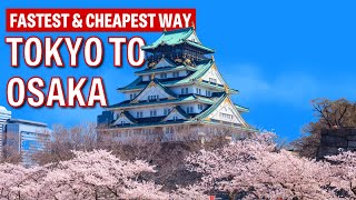 Tokyo to Osaka: Cheapest and Fastest Transport Options