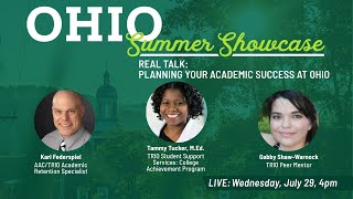 Real Talk: Planning Your Academic Success at OHIO