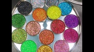 GLITTER TUBES! With Live Swatches!