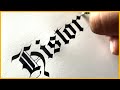 SATISFYING CALLIGRAPHY VIDEO COMPILATION ( DIFFERENT PENS)