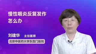 慢性咽炎反复发作怎么办 刘建华 北京中医药大学东直门医院