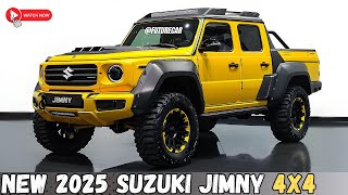 Exclusive Look: 2025 Suzuki Jimny Pickup Luxury Edition