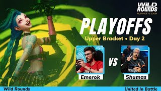 Team Emerok vs. Team Shumas (Bo3)| Playoffs | Wild Rounds Brazil 2024 • Piltover × Zaun 🇧🇷