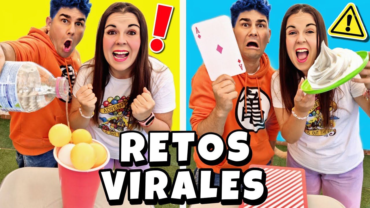 Ponemos A Prueba Los MEJORES RETOS VIRALES De TIKTOK - YouTube