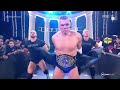 badass gunther entrance as intercontinental champion wwe smackdown nov. 4 2022