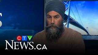 NDP leader Jagmeet Singh talks U.S. tariffs, EVs