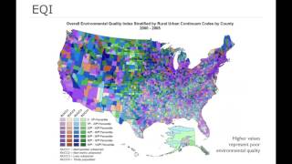 CHE Webinar: County-Level Cumulative Environmental Quality Associated with Cancer Incidence