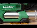 hikoki 18v multivolt cordless 2 speed grease gun skin al18da h4z