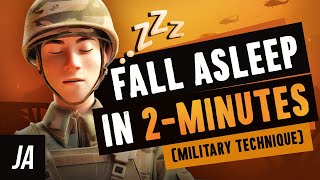How To Fall Asleep In 2 Minutes! (Proven Military Technique)