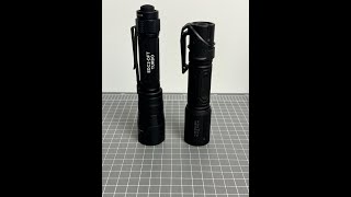 Surefire EDC2 DFT 700 Lumens, 100,000 Candela vs Modlite OKW 680 Lumens, 69,000 Candela