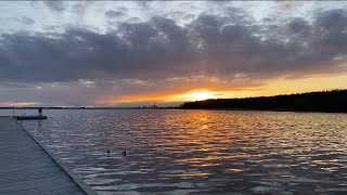 Sunset Beach Walk On Island 🌅 Björnön Västerås, Sweden