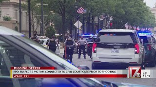 Woman accused of shooting 2 attorneys outside Wake County Courthouse charged with attempted murder