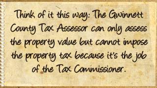 About the Annual Notice of the Gwinnett County Tax Assessor | 404-618-0355