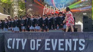 Alphington Grammar Choir | Australian National Anthem | 37th Antipodes Greek Festival | Australia