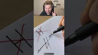 How To Draw Letter H 😳