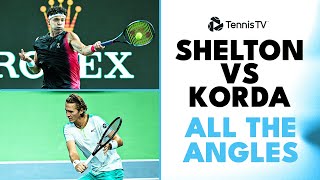 All The Angles: Ben Shelton vs Sebastian Korda Epic! | Shanghai 2023