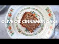 Olive oil cinnamon cake Recipe | Food From Portugal