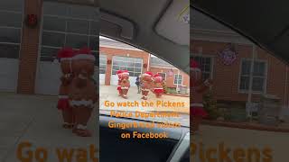 Gingerbread men have overtaken our city!! #Christmas2025#PickensPoliceDept#Awesomevideos#Funny