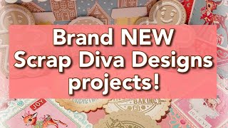 NEW projects with Scrap Diva Designs! November release available 11/1