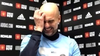 Man Utd 0-2 Man City - Pep Guardiola - 'Can't Wait To Go Back To Wembley' - Press Conference