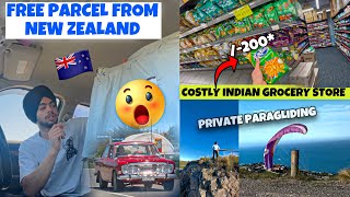 Free Parcel From New Zealand 🇳🇿😱Costly Indian Grocery Store💸