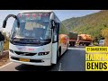 COIMBATORE TO MYSORE VOLVO BUS JOURNEY IN KSRTC B8R| 27 HAIRPIN BENDS, ACCIDENT AT DHIMBHAM GHAT😧😲🙌