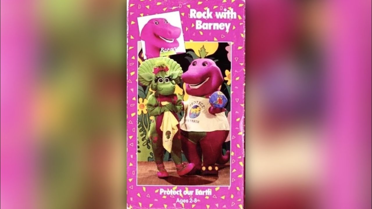Rock With Barney 1991 1991 Vhs Release Youtube