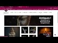 AntiQKraft: E-commerce website prototype developed using Python + Flask --DEMO, OVGU Magdeburg