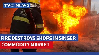 Fire Destroys Shops in Singer Commodity Market in Kano State