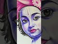 krishna drawing use stamp pad..harshart shorts youtubeshorts viral