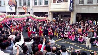 20120206鹿港燈會踩街遊行傳練堂綜藝團