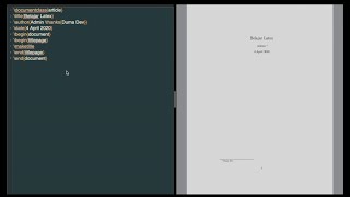 Tutorial Latex: Cara Membuat Halaman Judul dan Abstrak