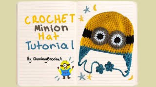 Crochet minion hat tutorial :D | Beginner friendly!!