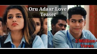 Oru Adaar Love Teaser | Official Trailer ft. Priya Prakash Varrier, Roshan Abdul | Shaan Rahman