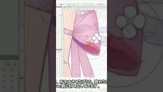 【Live2D】リボンの揺れメイキング【ribbon physics】 #shorts #2