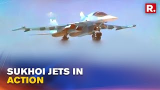Russia's Most Advanced Fighterjet Sukhoi Jets Destroy Ukranian News#of Videos in Search Results 2022