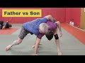 60 Year Old Black Belt VS 29 Year Old Purple Belt BJJ Training