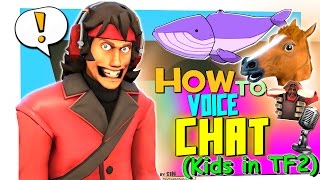 TF2: How to Voice Chat (Kids in TF2)