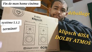 klipsch DOLBY ATMOS 40SA.( home cinéma klipsch terminé) 5.1.2😮😉😉😉