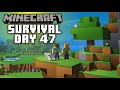 MINECRAFT SURVIVAL SERIES DAY 47 | MINECRAFT 100 DAYS #minecraft