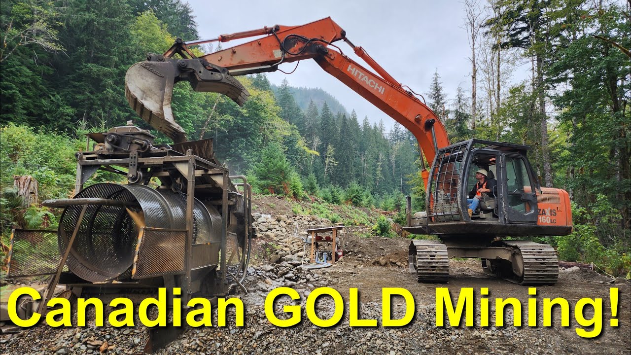 Real Canadian Gold Mining With Andythraxx Youtube