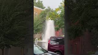 Free waterfall show in Montreal today #montreal