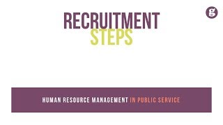 Recruitment Steps
